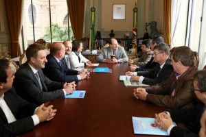 Audiência com o governador
